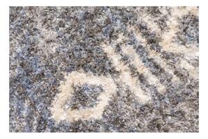 Kusový koberec shaggy Abrar šedý 80x150cm