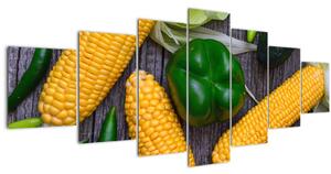 Obraz zeleniny (210x100 cm)