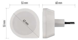 Emos lighting LED noční světlo P3314 s fotosenzorem do zásuvky 1456000110