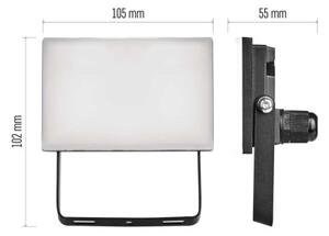 EMOS LED reflektor TAMBO, 10 W, 1000l m, IP65, černý 1531251200