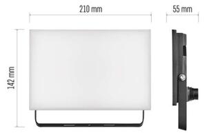 EMOS LED reflektor TAMBO, 50 W, 5000l m, IP65, černý 1531254200