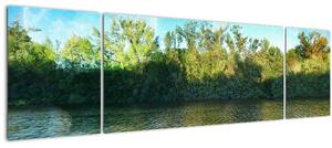 Obraz - jezero (170x50 cm)