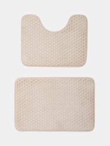 Sinsay - Koupelnové rohožky 2 pack - béžová