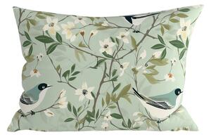 Polybavlněný povlak na polštář FLORIBIRD POLY 50x70 cm, zelený