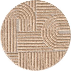 Světle růžový kulatý koberec ø 200 cm Art 1121 – Ayyildiz Carpets