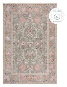 Světle zelený pratelný koberec 115x170 cm Una Floral – Flair Rugs