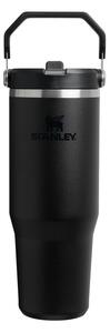 Černá termoska z nerezové oceli 890 ml IceFlow™ Flip Straw 2.0 Tumbler Black – Stanley