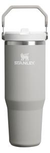 Šedobéžová termoska z nerezové oceli 890 ml IceFlow™ Flip Straw 2.0 Tumbler Ash – Stanley