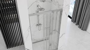 Rea - Sprchové dveře Alex - chrom/transparentní - 130x190 cm L/P