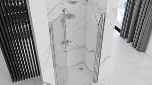 Rea - Sprchové dveře Western N2 - chrom/transparentní - 80x190 cm L/P