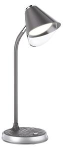 Immax 08972L - LED Stmívatelná stolní lampa FINCH LED/9W/12/230V šedá/chrom