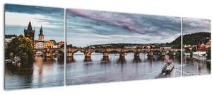 Obraz Karlova mostu (170x50 cm)