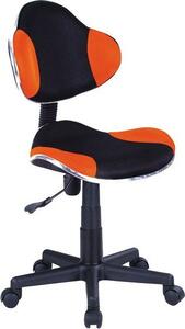Casarredo - Komfort nábytek Dětská židle Q-G2 černá/modrá