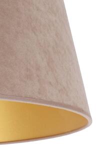 Stínidlo na lampu Cone výška 22,5 cm, béžová/zlatá
