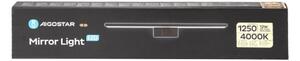 Aigostar - LED Koupelnové osvětlení zrcadla LED/12W/230V 4000K 60 cm IP44 černá