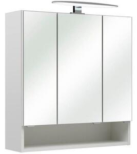 ZRCADLOVÁ SKŘÍŇKA, bílá, 65/70/18 cm Xora - Zrcadlové skříňky