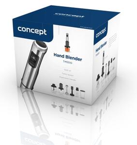 Concept TM5510 - Tyčový mixér s příslušenstvím 1500W/230V černá/nerez