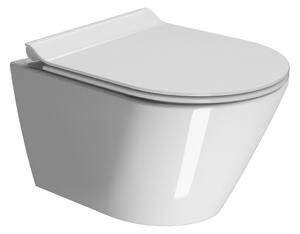 GSI, KUBE X závěsná WC mísa, Swirlflush, 50x36 cm, bílá ExtraGlaze, 941611