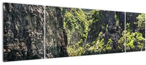 Obraz horské řeky (170x50 cm)