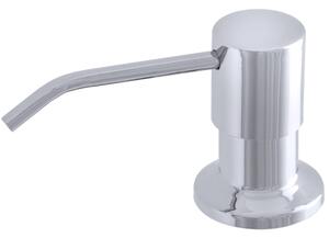 Sink Quality Simple, dávkovač saponátu pro kuchyňský dřez 400ml, chrom lesklý, SKQ-DOZ-CH