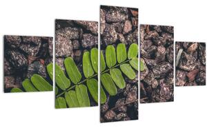 Obraz zelené rostliny (125x70 cm)