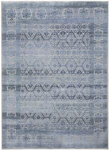 Diamond Carpets koberce Ručně vázaný kusový koberec Diamond DC-HALI B Silver/blue ROZMĚR: 140x200
