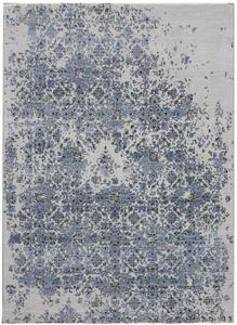 Diamond Carpets koberce Ručně vázaný kusový koberec Diamond DC-JK 3 Silver/blue ROZMĚR: 140x200