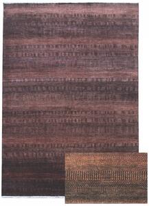 Diamond Carpets koberce Ručně vázaný kusový koberec Diamond DC-MCN Black/rust ROZMĚR: 160x230