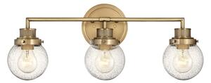 Quintiesse QN-POPPY3-HB-BATH - Koup. nás. svít. POPPY 3xE27/60W/230V IP44 zlatá