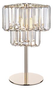 Zuma Line T0496-01G-F7AC - Stolní lampa HELIOS 1xG9/33W/230V zlatá