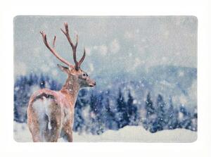 Vánoční rohožka WILD IN WHITE 38x58 cm - více variant Varianta: Jelen