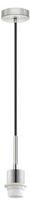 Brilagi - LED Lustr na lanku NUBILA 1xE27/60W/230V pr. 14 cm černá/oranžová