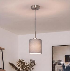 BRILAGI - LED Lustr na lanku NUBILA 1xE27/60W/230V pr. 14 cm černá/světle šedá