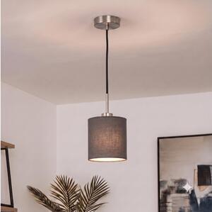 Brilagi - LED Lustr na lanku NUBILA 1xE27/60W/230V pr. 14 cm černá/antracit