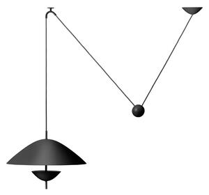 FERM LIVING Závěsná lampa Lod, Black Iron