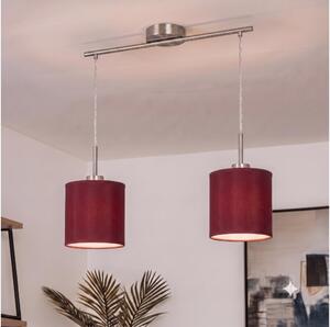 Brilagi - LED Lustr na lanku NUBILA 2xE27/60W/230V pompejská červená