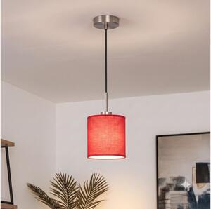 Brilagi - LED Lustr na lanku NUBILA 1xE27/60W/230V pr. 14 cm černá/červená