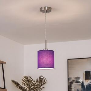Brilagi - LED Lustr na lanku NUBILA 1xE27/60W/230V pr. 14 cm fialová