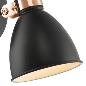 Där Lighting FRE0722 - Nástěnné bodové svítidlo FREDERICK 1xE14/40W/230V černá