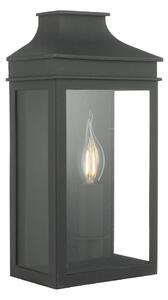 Där Lighting VAP5222 - Venkovní nástěnné svít. VAPOUR 1xE14/60W/230V IP44 černá