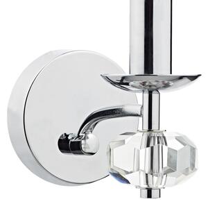 Där Lighting OLE0750 - Nástěnná lampa OLEANA 1xE14/40W/230V lesklý chrom