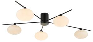 Där Lighting JAS5422 - Přisazený lustr JASPER 5xG9/25W/230V černá