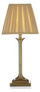 Där Lighting TAY4075-X - Stolní lampa TAYLOR 1xE14/40W/230V béžová/mosaz