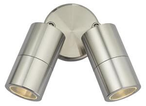 Där Lighting ORT0968 - LED Venk nást bod svít ORTEGA 2xGU10/5W/230V IP65 chrom