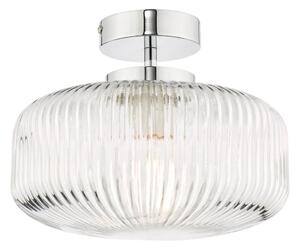 Där Lighting RIV5208 -Koupelnový přisazený lustr RIVA 1xE27/60W/230V IP44 chrom