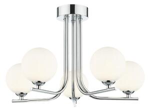 Där Lighting CRA5450-02 - Lustr na tyči CRADLE 5xG9/25W/230V lesklý chrom