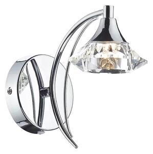Där Lighting LUT0750 - Nástěnná lampa LUTHER 1xG9/40W/230V lesklý chrom