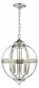 Där Lighting VAN0338 - Lustr na řetězu VANESSA 3xE14/40W/230V lesklý chrom