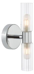 Där Lighting BOL0950 - Koupelnová nástěnná lampa BOLTON 2xG9/5W/230V IP44 chrom