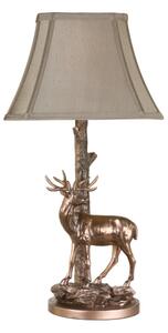 Där Lighting GUL5545-X - Stolní lampa GULLIVER 1xE27/60W/230V béžová/bronzová